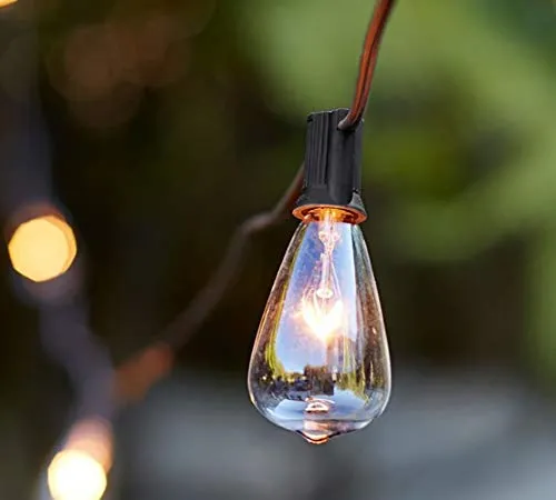Bombillas Led Edison 7w E12/c7 St38 Para Luces De Patio, Pac