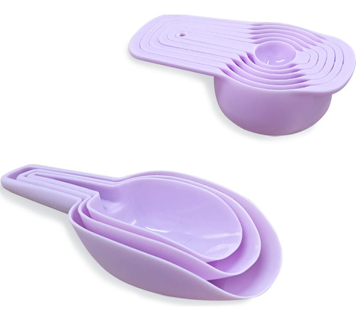 Set Cucharas Medidoras Cucharas Dosificadoras De Plástico