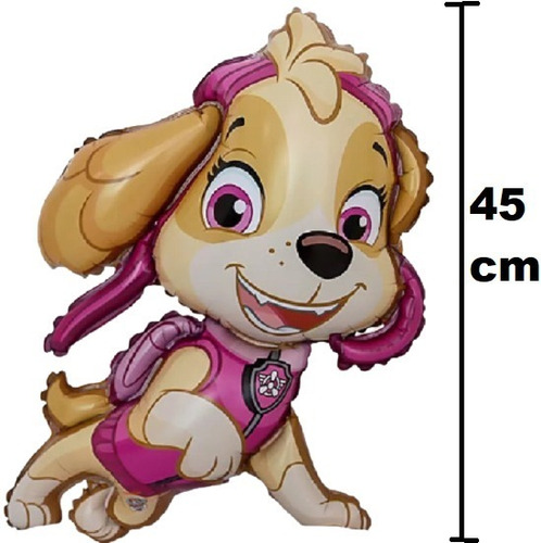 Kit Paquete Globos Paw Patrol Chase Skye Rubble Marshall