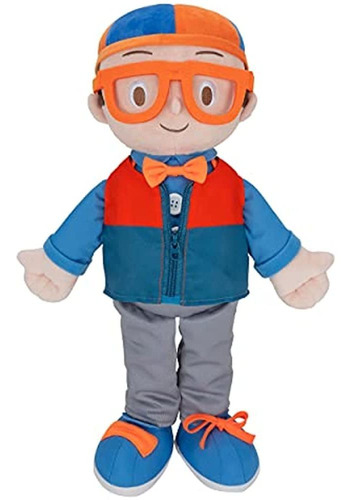 Blippi Get Ready And Play Plush - Dress Up Plush De 20 Pulga