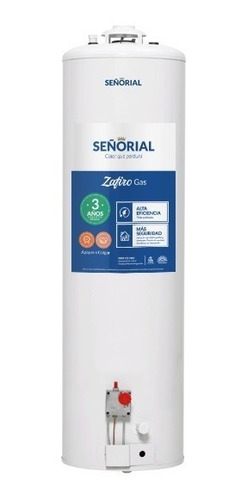 Termotanque Multigas Señorial Zafiro Tsz-120 Pie 120lts