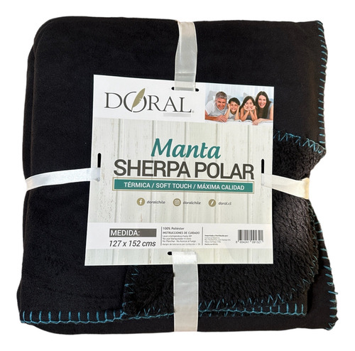 Manta Sherpa Polar 127 X 152 Cm Doral