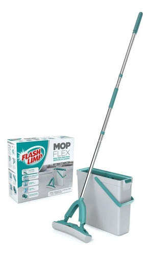 Mop Limpeza Rodo Magico Esfregão Lava E Seca Flash Limp 7092