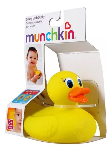 Pato De Goma Y Termómetro Bebes Para El Agua Munchkin 