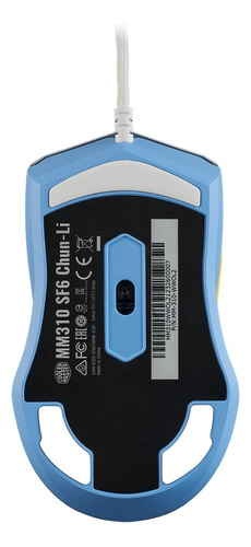 Mouse Gamer Cooler Master Mm310 Street Fighter 6 Chun-li Cor Azul-celeste