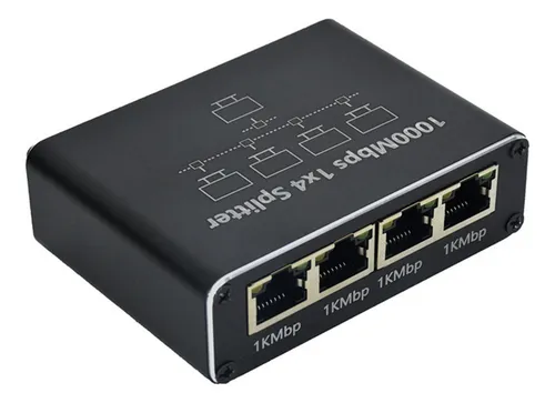 Divisor De Red Gigabit Divisor De Cable De Red 1 A 4 Rj45