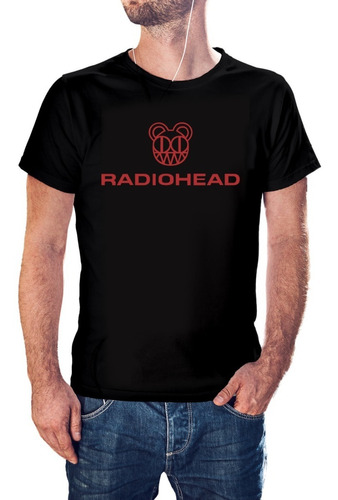 Polera Radiohead Hombre 100% Algodón