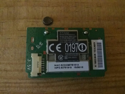 Modulo Wifi LG 43lf5900ub (Usado)