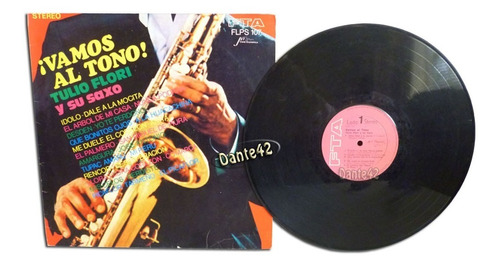 Dante42 Disco 33 Vinilo Lp Longplay Tulio Flori Y Su Saxo