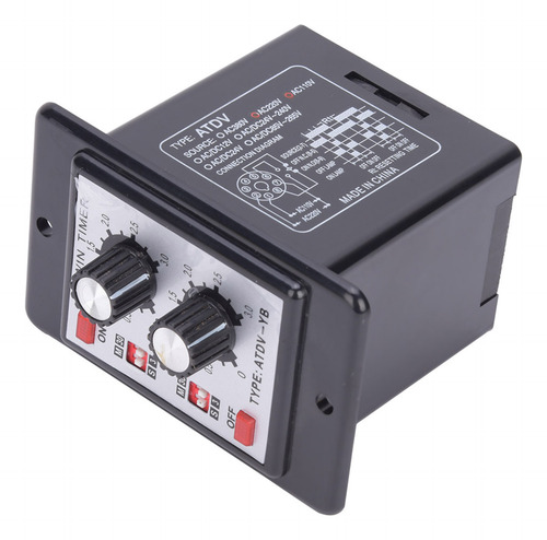 Knob Control Time Relay On Off Twin Timer Atdv Yb Ac110v