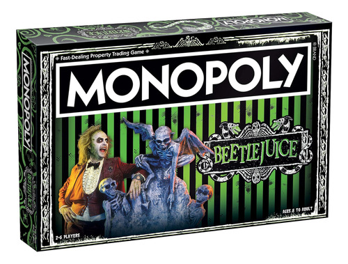 Juego De Mesa Monopoly Beetlejuice | Basado En La Película D