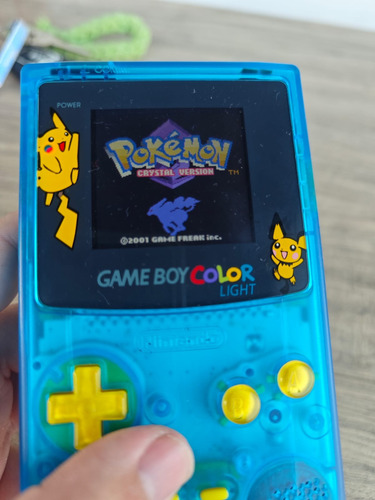 Gameboy Color - Ips Tft2.2 Azul Azul (Usado)