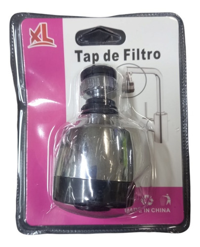 Imagen 2 de 3 de Grifo Filtro Para Agua Gira 360 Con 2 Modos De Lavado