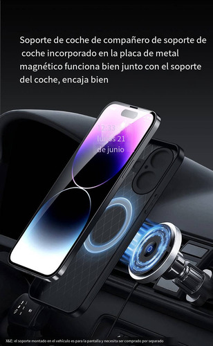 Funda Para Redmi Note14 4g/note 14 Pro 4g De Piel Sintética Y Silicona Tpu Suave Ultrafina A Prueba De Golpes