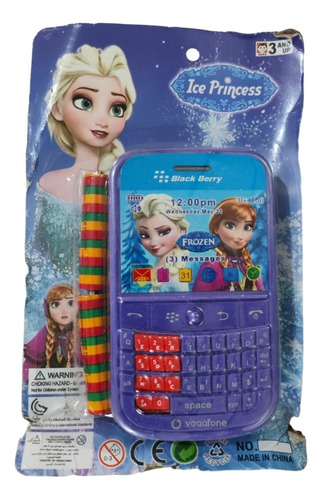 Juguete Infantil Teléfono Celular Interactivo Princesa+pilas