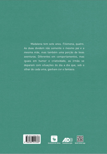 Madalena E Filomena, De Flávia Fonseca., Vol. 1. Editorial Elo Editora, Capa Mole, Edição 1 Em Português