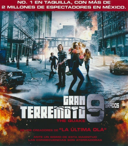 Gran Terremoto 9 Grados - The Quake (2018) Blu-ray Impecable