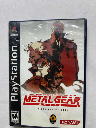 Metal Gear Solid 1 Ps1 Long Box Edición Ps2