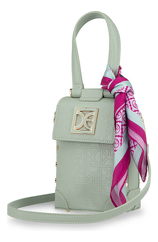 Bolsa Briefcase Cloe Ladasi Chico Color Verde