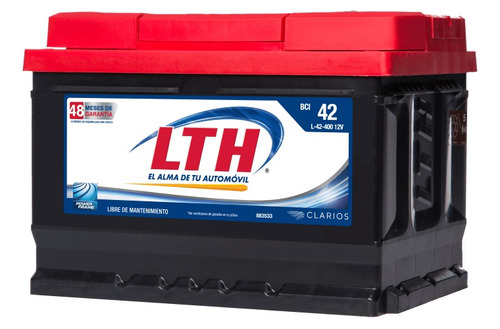 Batería Marca Lth Modelo L-42-400. Entrega Cdmx.
