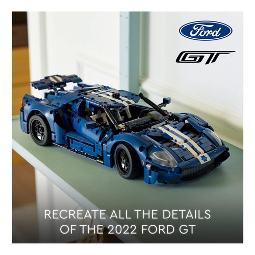 Kit De Maqueta De Coche Ford Gt Lego Technic 2022 Para Adult