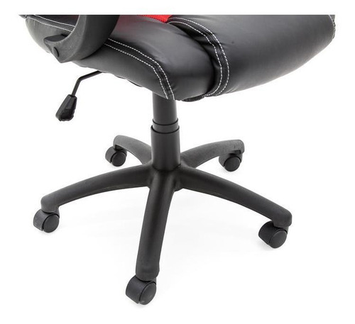 Silla Gamer Spark Negra Color Rojo