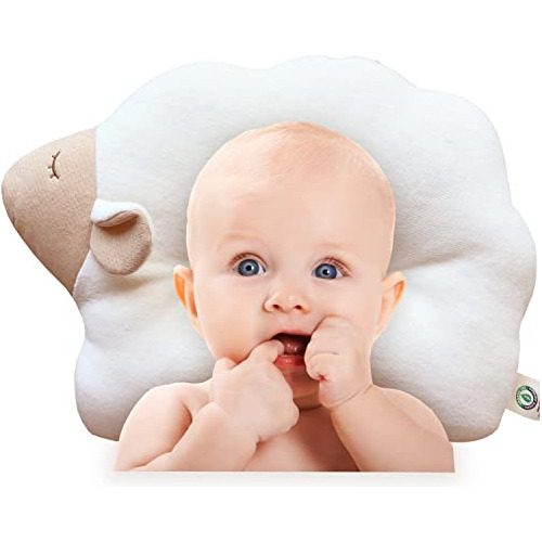 Cloud Lamb. Almohada De Algodón Orgánico Súper Suave Para Be