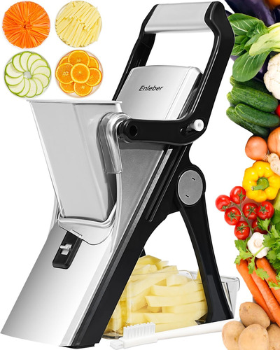 Mandoline Slicer Safe Vegetable Chopper-julienne Dicer ...