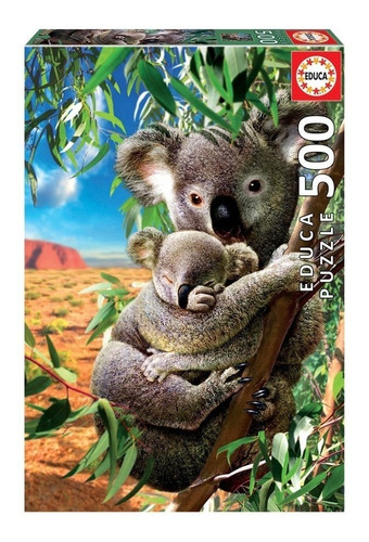 Puzzle Educa X 500 Koala Con Su Cachorro Mt3 18999 Ttm