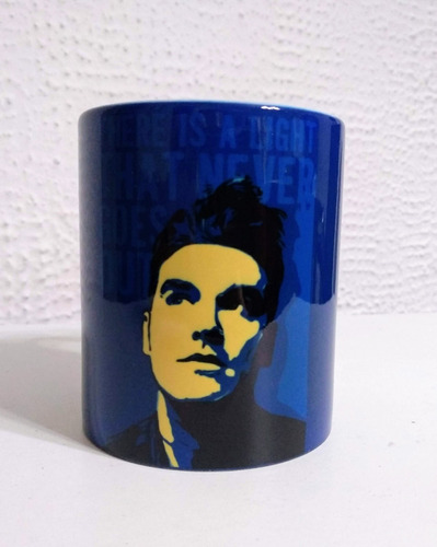 Taza Cerámica Morrissey There Is A Light That Never Goes Out