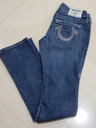 Pantalon True Religion Mujer Talla 25(0) Orig Straight 10