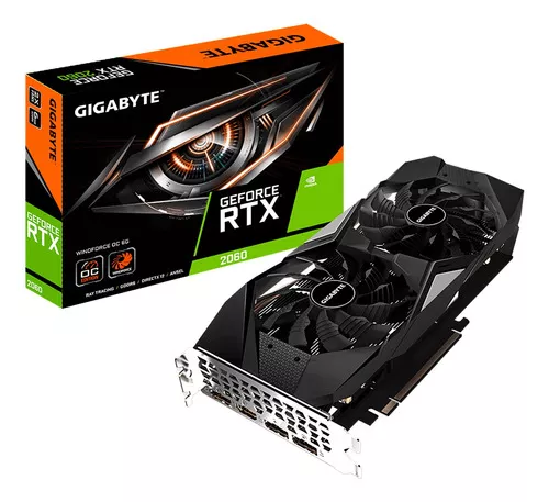 Video Gigabyte Geforce Rtx 2060 Windforce Oc 6gb