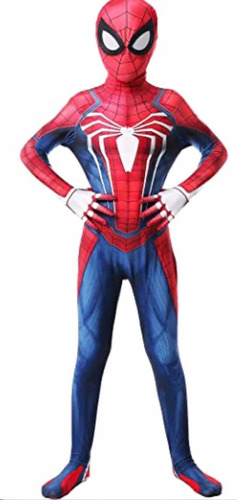 Traje Disfraz Insomnia Hombre Araña Niño 1.40m Spiderman