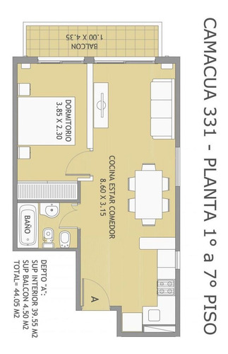 Imagen 11 de 11 de Departamento En Venta En Flores