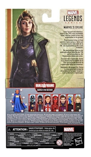 Imagem 3 de 8 de Marvel Legends Loki Baf The Watcher Sylvie - Hasbro F1097