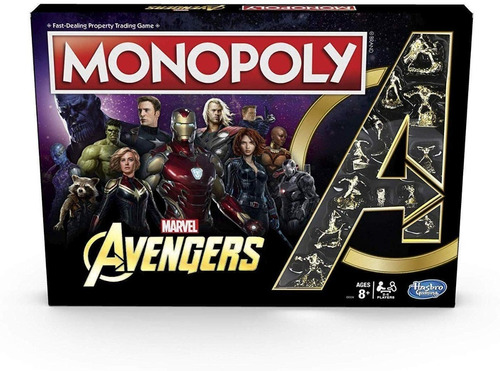 Avengers Monopoly Edicion Especial Entrega Inmediata