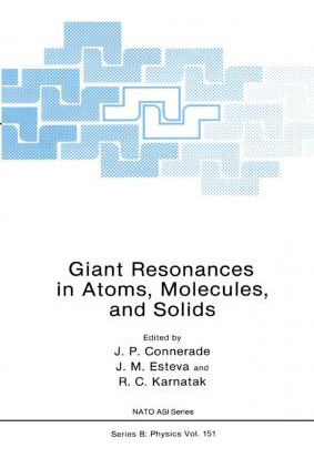 Libro Giant Resonances In Atoms, Molecules, And Solids - ...