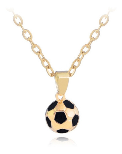 Collar Cadena Pelota Futbol Dorado Seleccion Argentina Messi