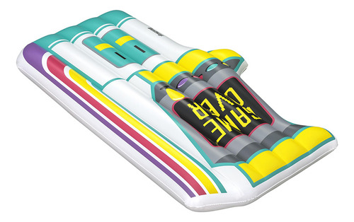 Inflable Salvavidas Montable Bestway Diseño Arcade 181 Cm Color Blanco