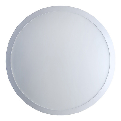 Plafon Painel Redondo Sobrepor 24w Branco Frio 6500k Bivolt