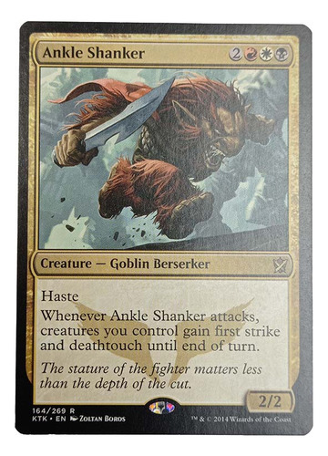 Carta Ankle Shanker [tarkir] Mtg Goblin Berserker