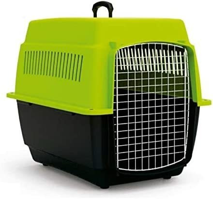 Transportadora Para Perros Y Gatos Mediana Verde Kennel