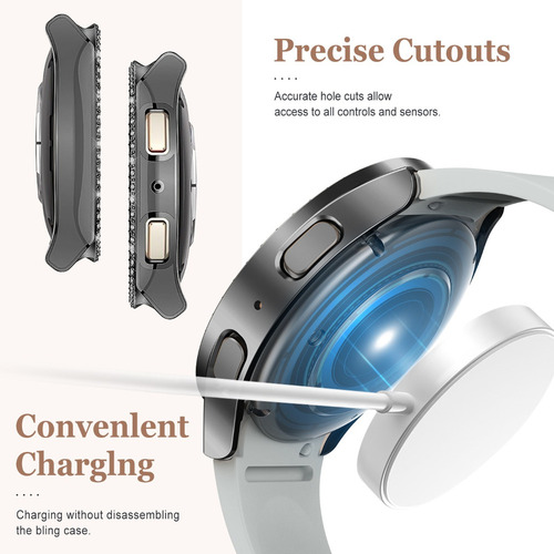 5 Pc Funda Para Samsung Galaxy Watch 7 40mm 44mm