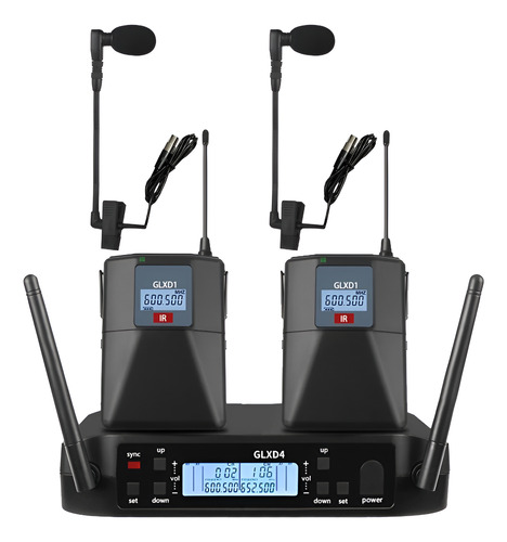 Microfone Sem Fio Duplo Headset Glxd4 Beta 58a Original