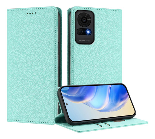 Funda Para Tcl 50 Le Con Cierre Magnético Y Cubierta Rfid