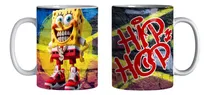 Comprar Taza Ceramica Bob Esponja Hip-hop #1 Blanco Bob Esponja