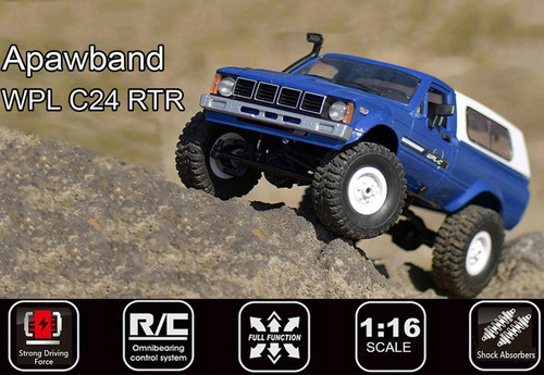 Rc Crawler Wpl C24 Rc Rock Crawler Rc Truck 4x4 Off Road Rtr