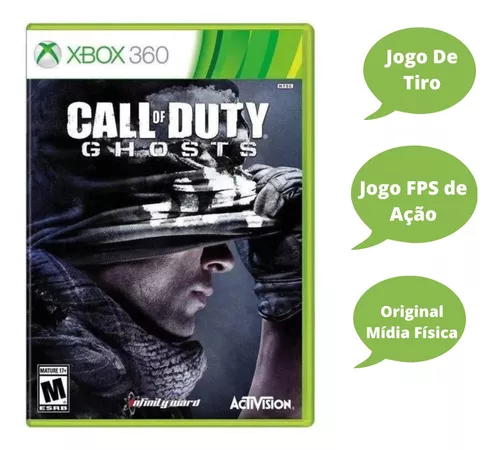 Call of duty Ghosts Xbox 360 original em mídia física