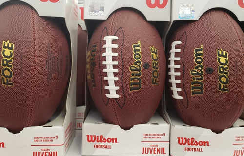 Balón De Futbol Americano Juvenil N F L Wilson Forcé 9