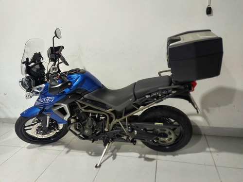Imagem 10 de 11 de Triumph Tiger 800 Xrt Azul 2020
